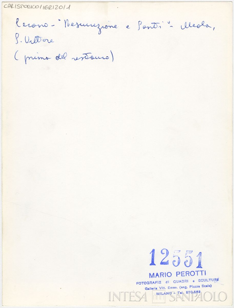 Meda, Chiesa di San Vittore: verso n. 1