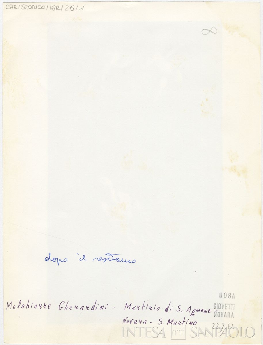 Novara, Chiesa di San Martino: verso