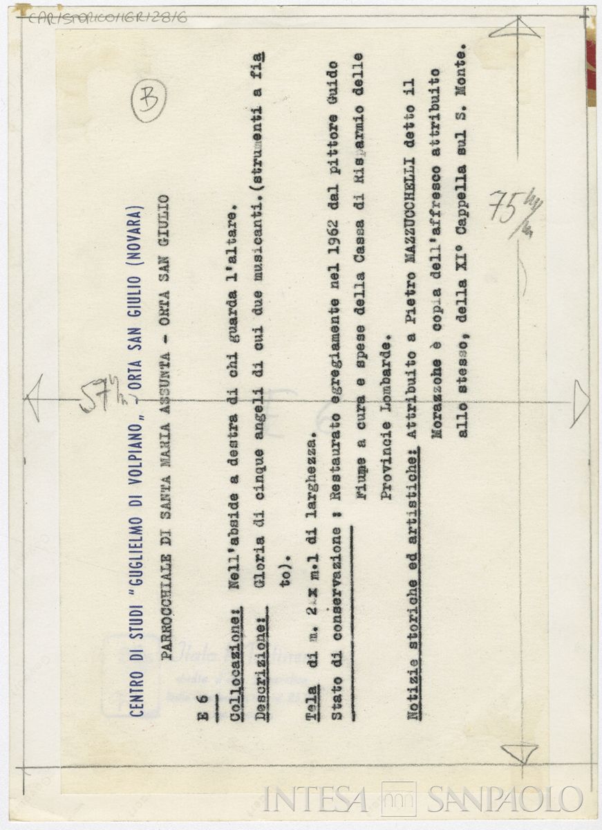 Orta San Giulio, Chiesa di Santa Maria Assunta: verso n. 6