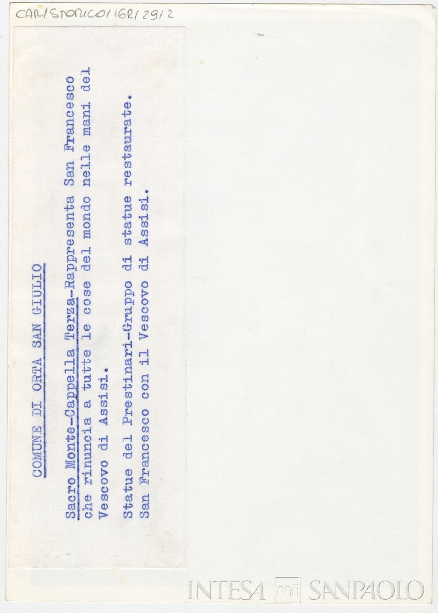 Orta San Giulio, Sacro Monte: verso n. 2