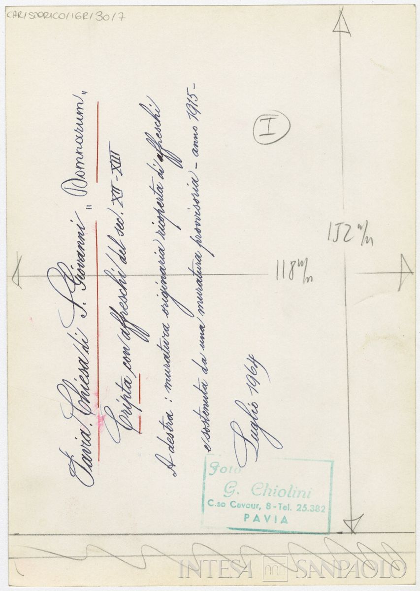 Pavia, Chiesa di San Giovanni Domnarum: verso n. 7