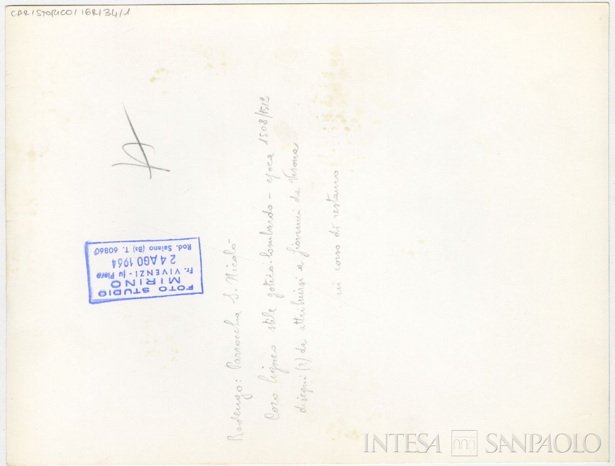 Rodendo Saiano, Abbazia di San Nicolò: verso n. 1