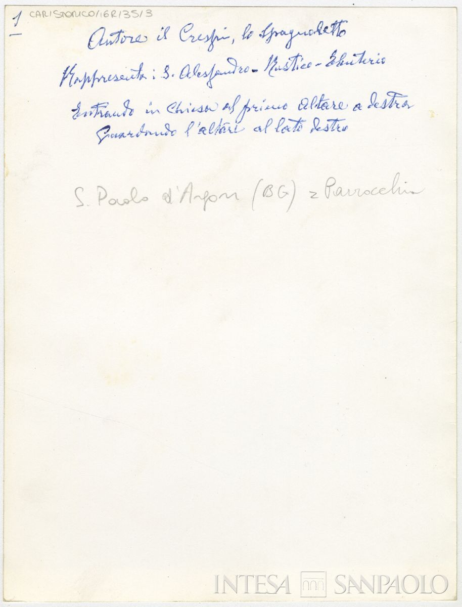 San Paolo D'Argon, Chiesa della Conversione di San Paolo: verso n. 3