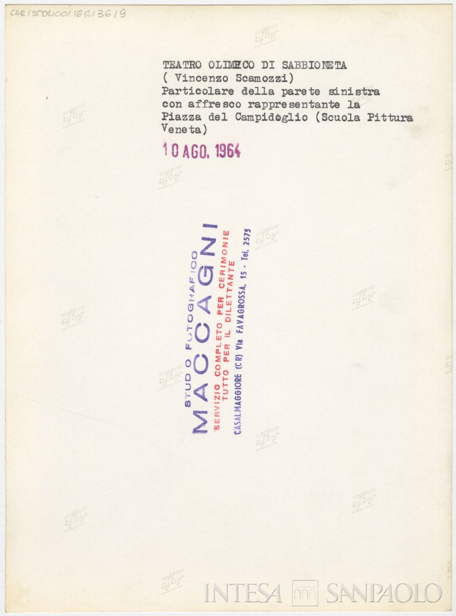 Sabbioneta, Teatro Olimpico: verso n. 9