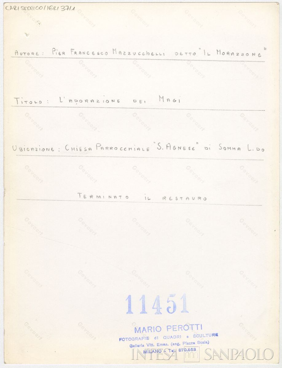 Somma Lombardo, Chiesa Parrocchiale di Sant'Agnese: verso