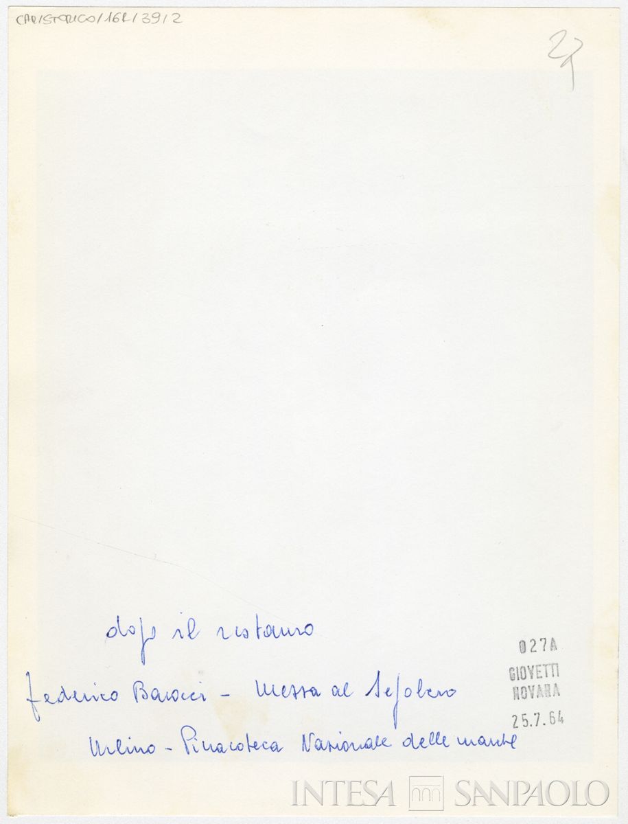 Urbino, Pinacoteca Nazionale delle Marche: verso n. 2