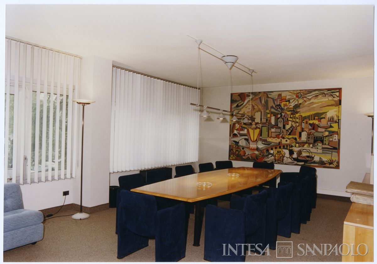 Cariplo, interno della Sede di Lecco, novembre 1997 (Dino Sala)