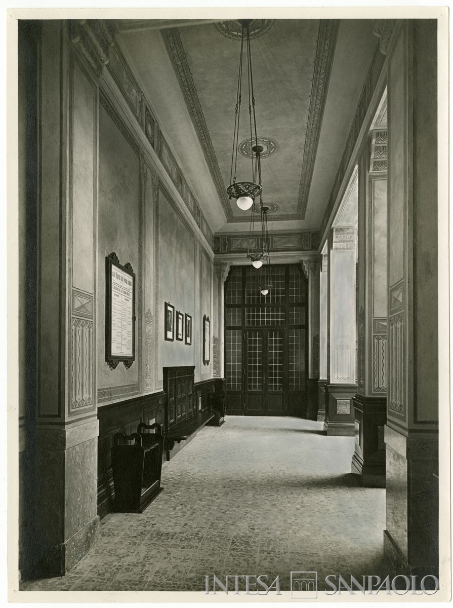 Cariplo, interno della Sede di Pavia, 1931 (Bottega di fotografia Chiolini & Turconi)