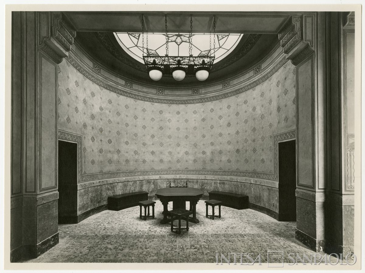 Cariplo, interno della Sede di Pavia, 1931 (Bottega di fotografia Chiolini & Turconi)