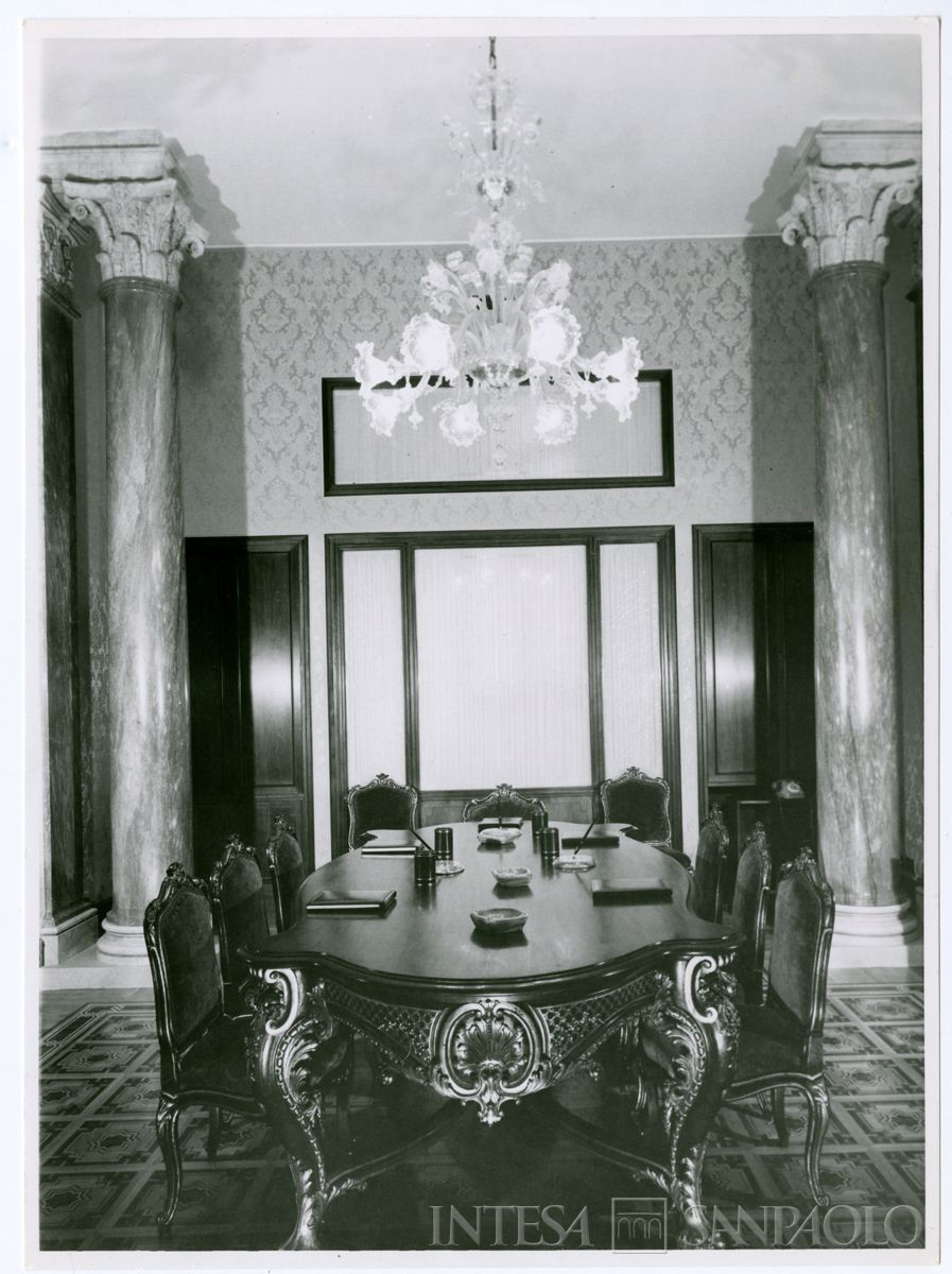 Cariplo, interno della Sede di Roma, 1967 (Pontificia Fotografia Felici)