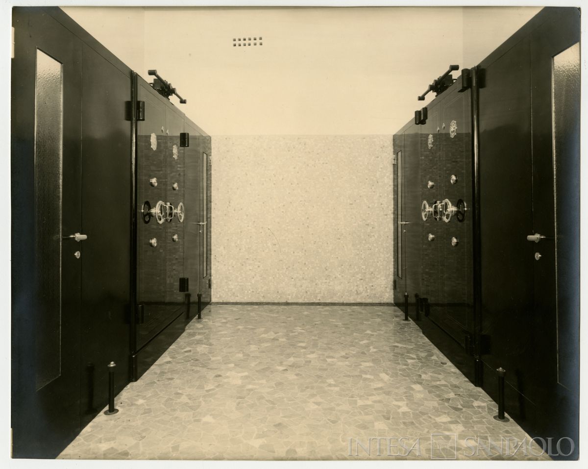 Cariplo, caveau della Sede di Sondrio, 14 giugno 1941 (Paganini)