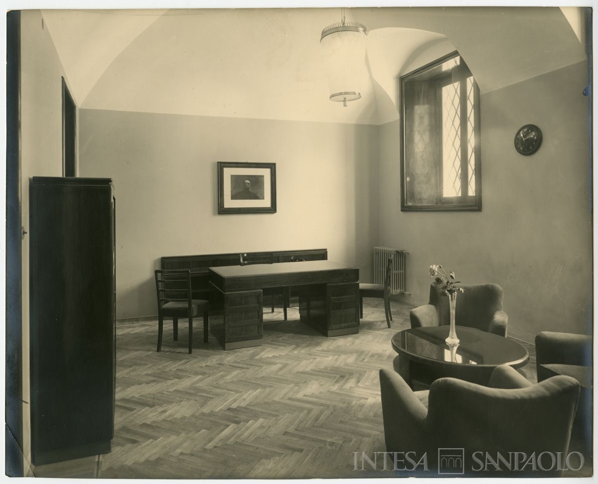 Cariplo, interno della Sede di Sondrio, 14 giugno 1941 (Paganini)