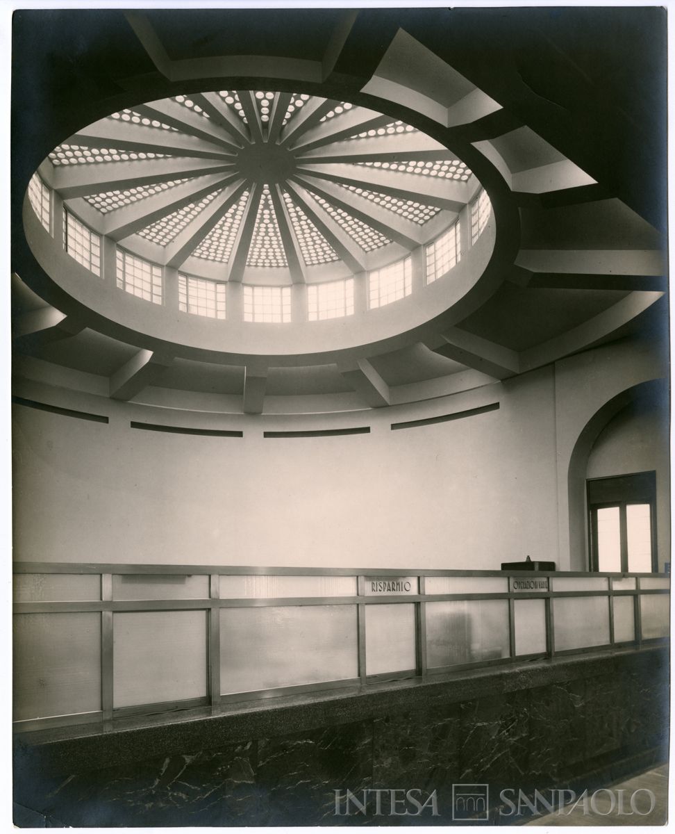 Cariplo, salone del pubblico della Sede di Varese, [1939] (Paganini)