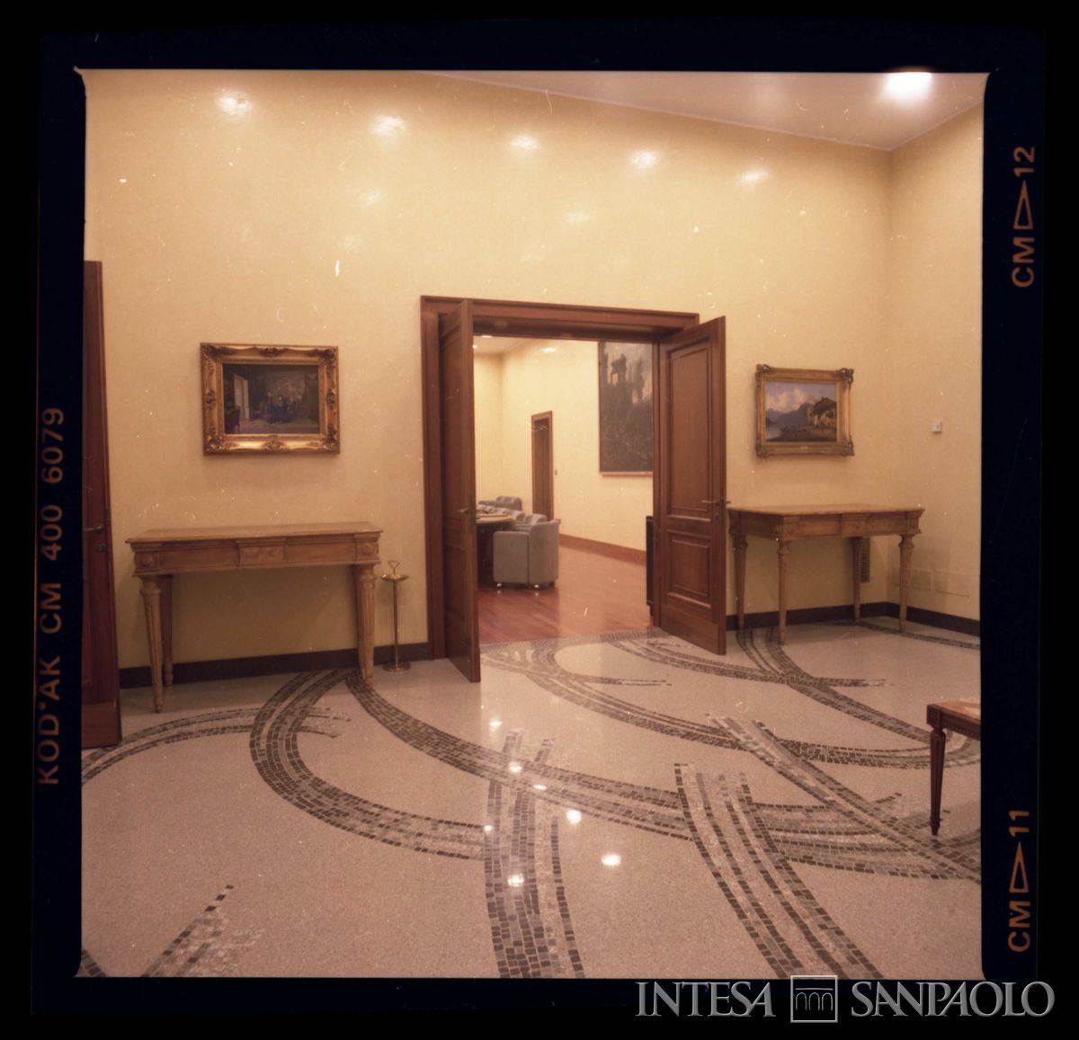 Cà de Sass, anticamerone, 1985 (foto di Dino Sala)