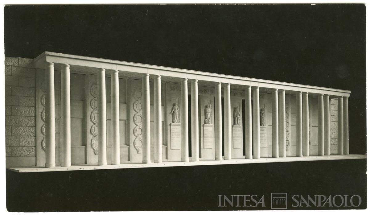 Palazzo delle Colonne, plastico, 1938 (fotografo sconosciuto)