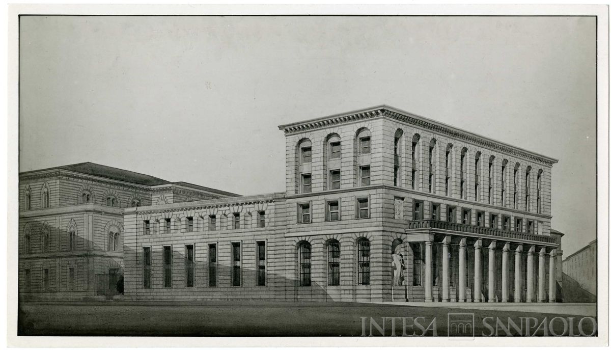Palazzo delle Colonne, progetto non realizzato, 1937 (fotografo sconosciuto)