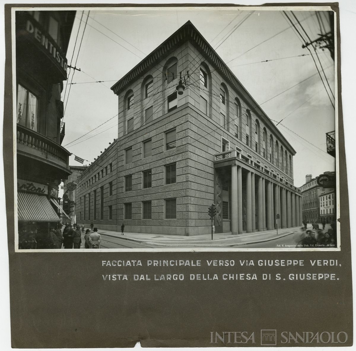 Palazzo delle Colonne, esterno, 1941 (Vincenzo Aragozzini)