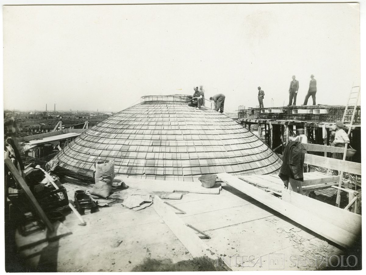 Palazzo delle Colonne, costruzione del palazzo, 1939 (Riccardo Paganini)