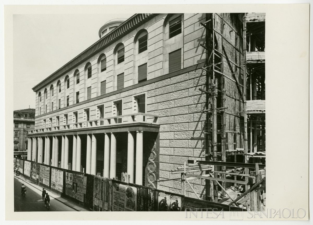 Palazzo delle Colonne, esterno, 1941 (fotografo sconosciuto)