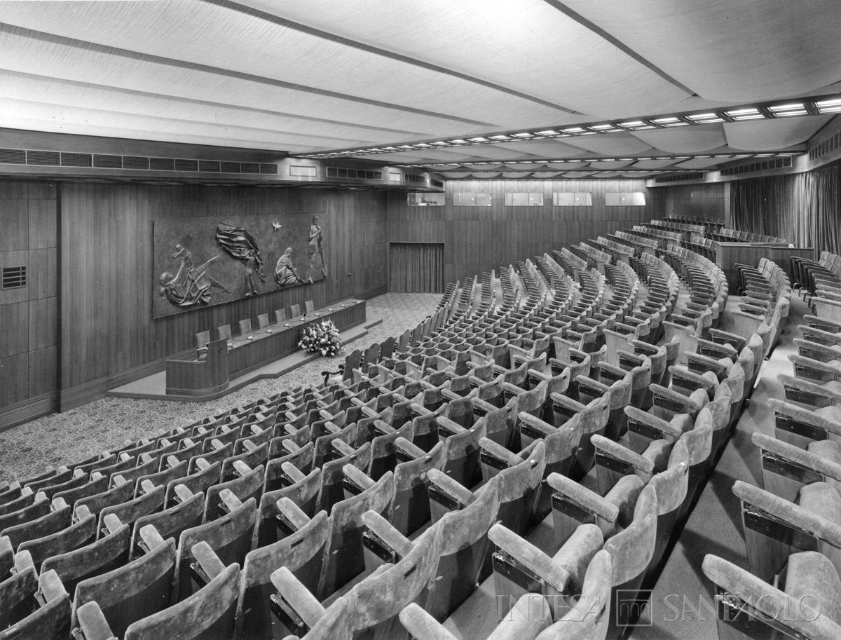 Palazzo Confalonieri, Salone dell'Economia, 1969 (Elle2)