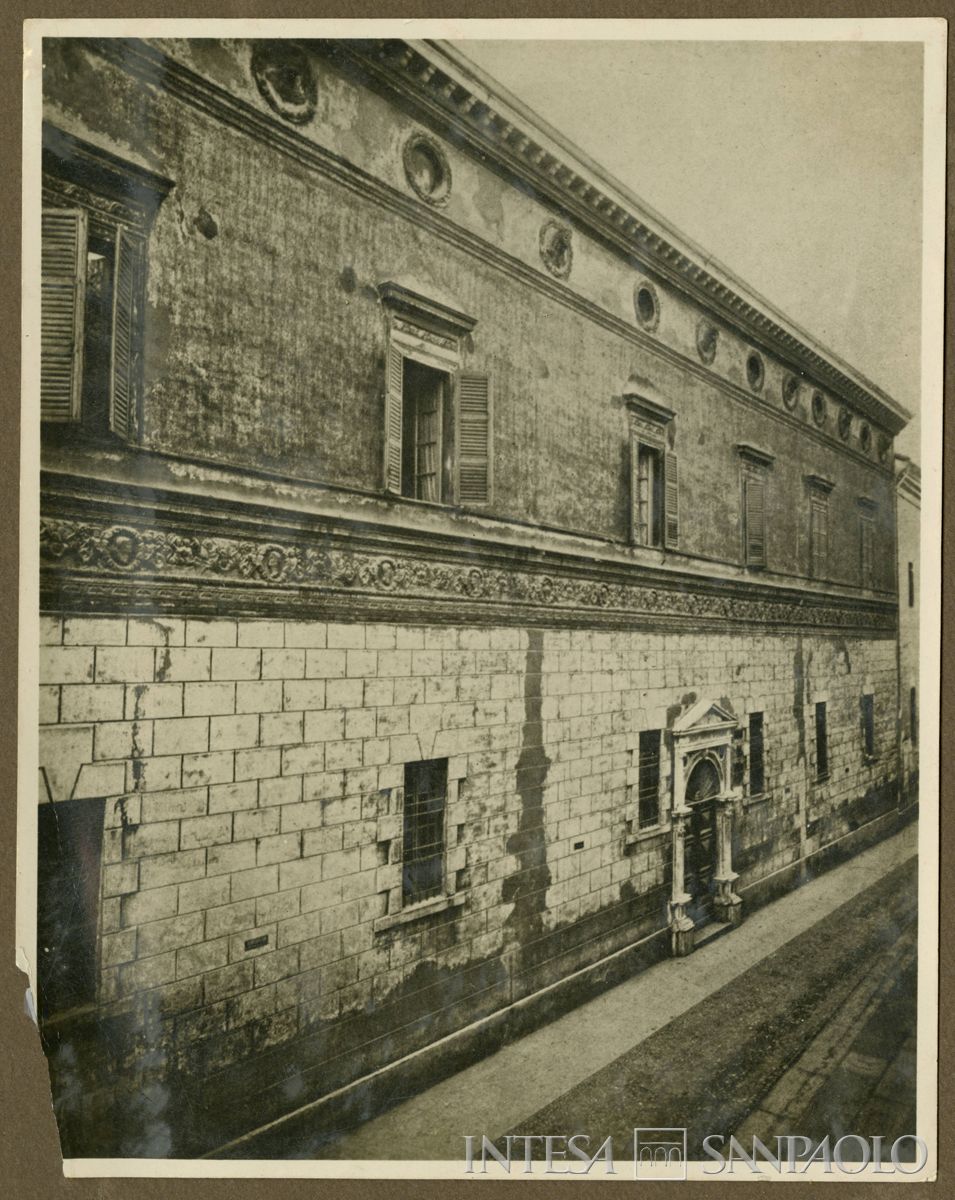 Cremona, Palazzo Fodri, 1915 (fotografo sconosciuto)