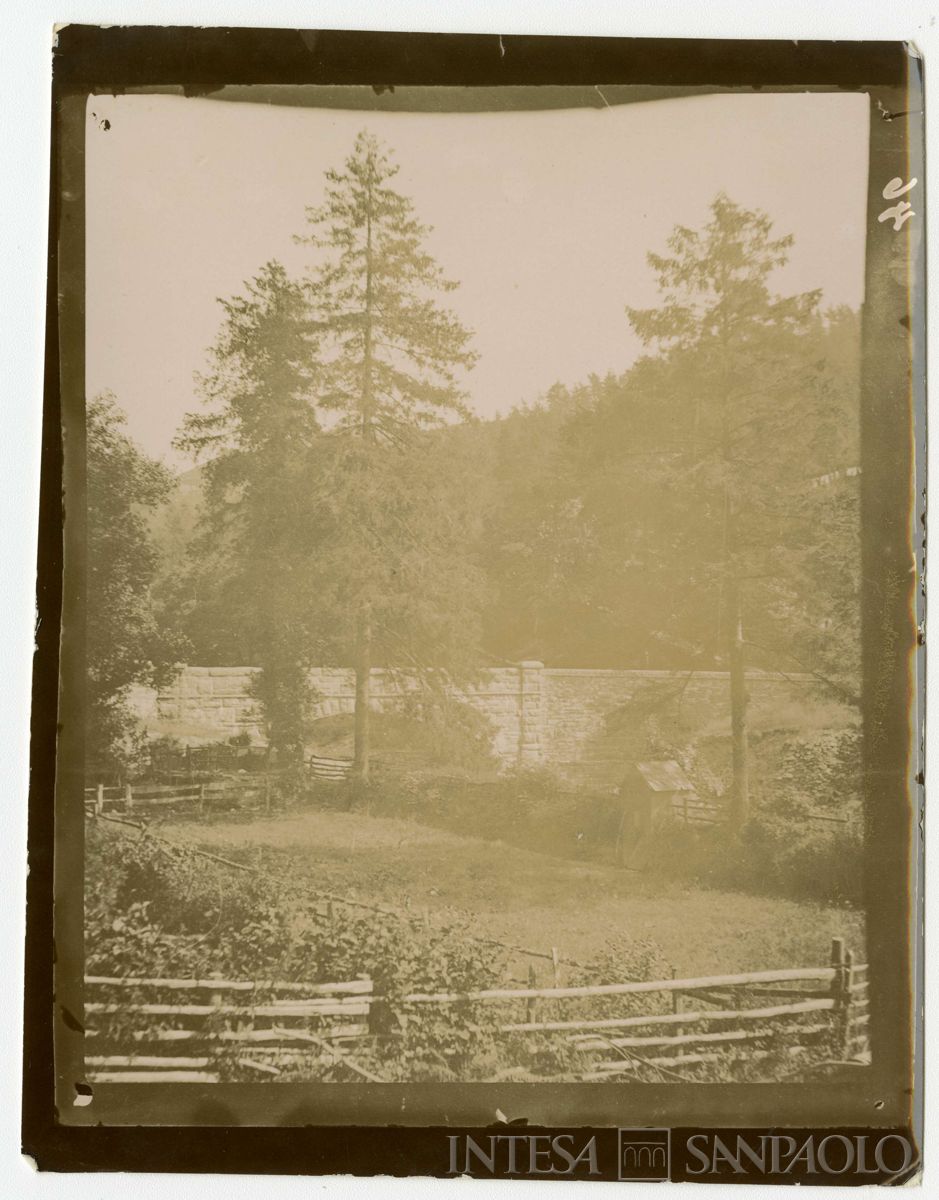 Paesaggio inglese nei pressi del parco di Afod, 1898-1901 (Bernardino Nogara)