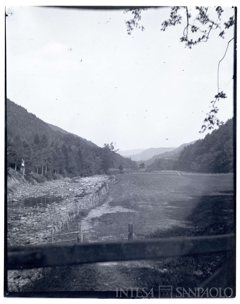 Paesaggio inglese nei pressi del parco di Afod, 1898-1901 (Bernardino Nogara)