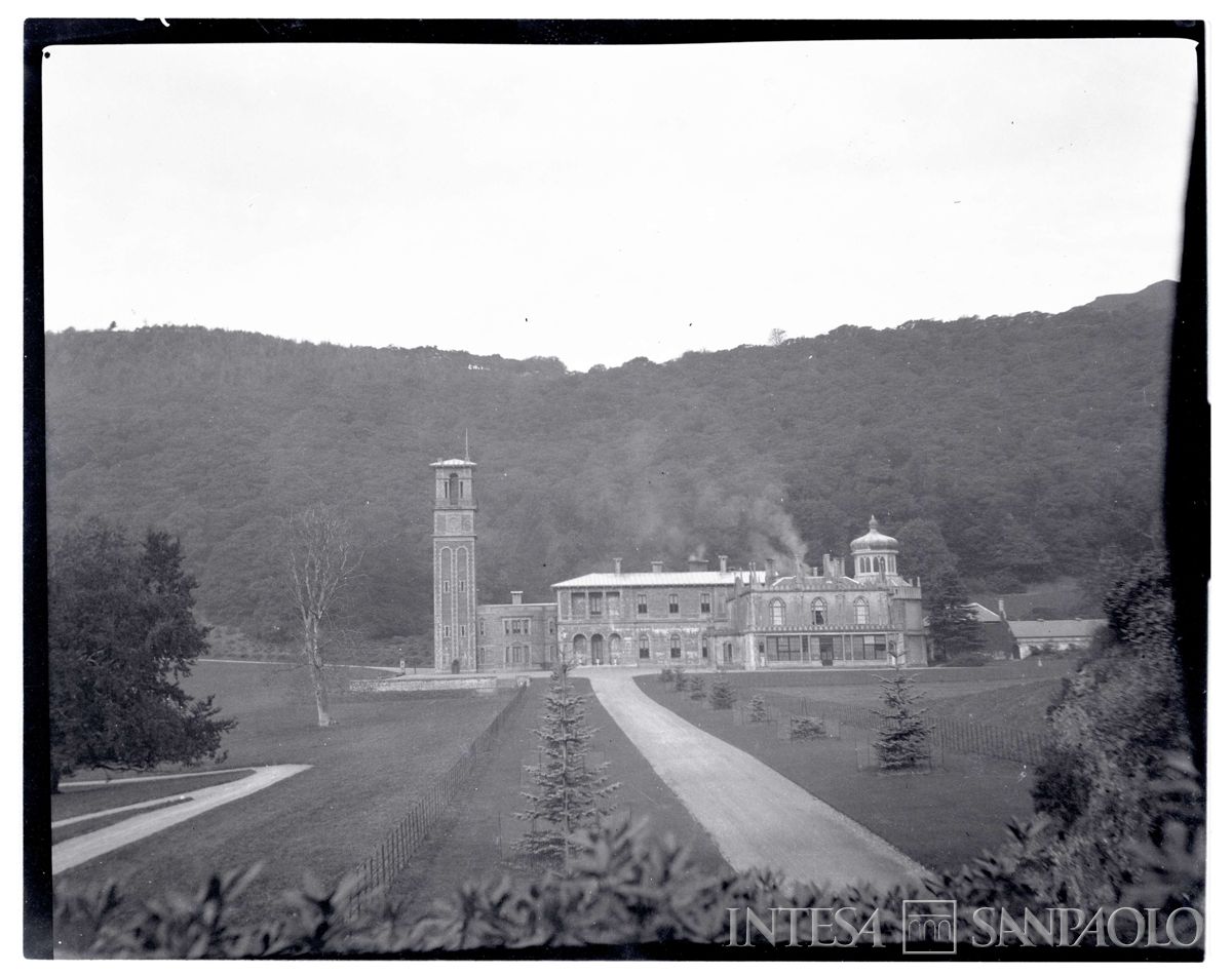 Aberystwyth, Hafod house di un lord inglese amico della famiglia Nogara, 1898-1901 (Bernardino Nogara)