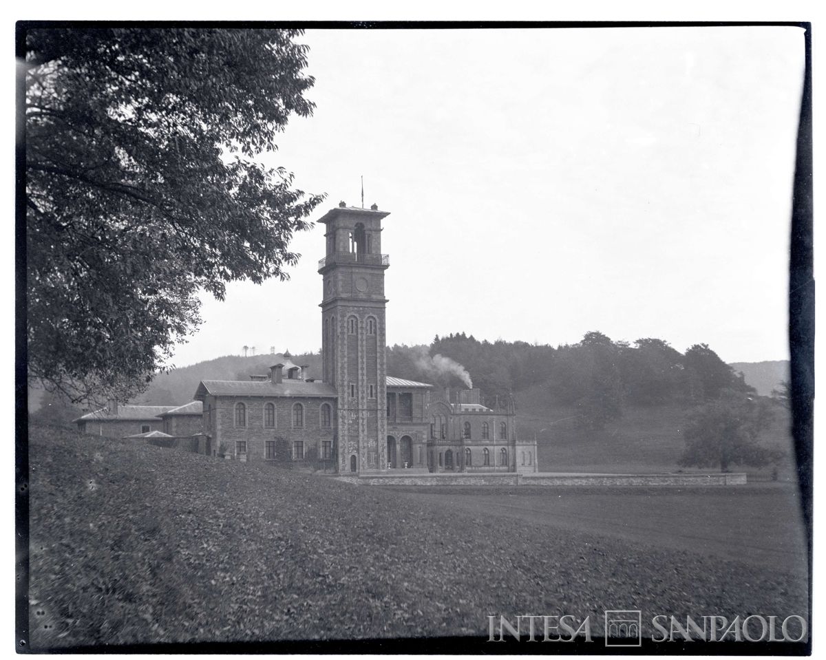 Aberystwyth, Hafod house di un lord inglese amico della famiglia Nogara, 1898-1901 (Bernardino Nogara)