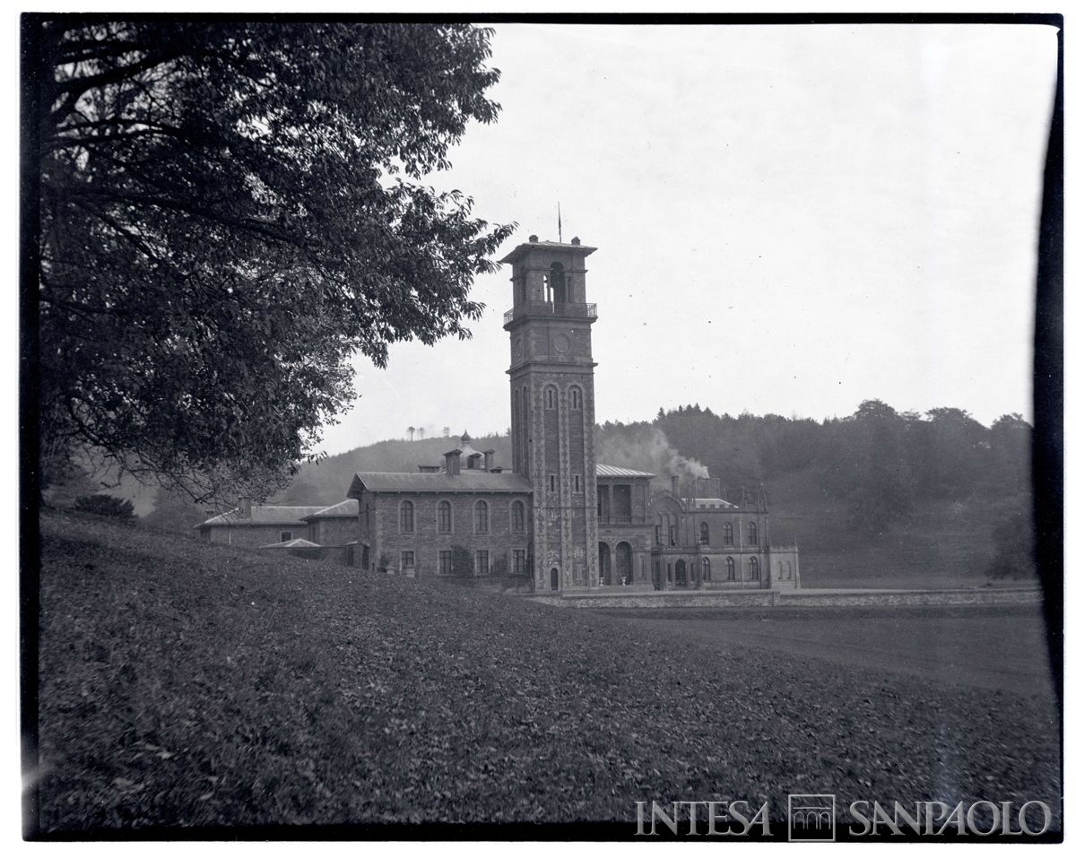 Aberystwyth, Hafod house di un lord inglese amico della famiglia Nogara, 1898-1901 (Bernardino Nogara)