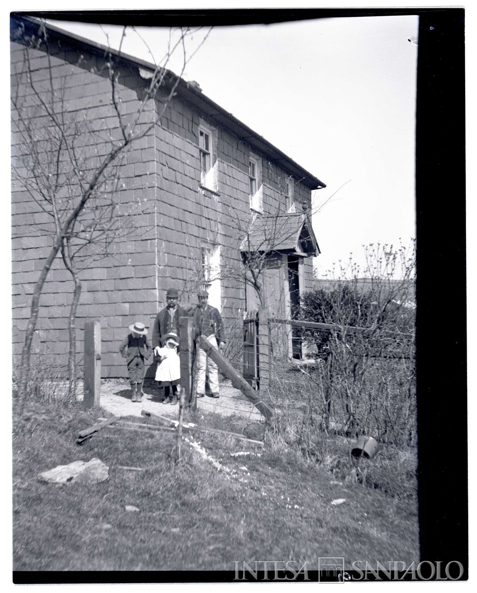 Villaggio inglese nei pressi della miniera di Frongoch, 1899-1901 (Bernardino Nogara)