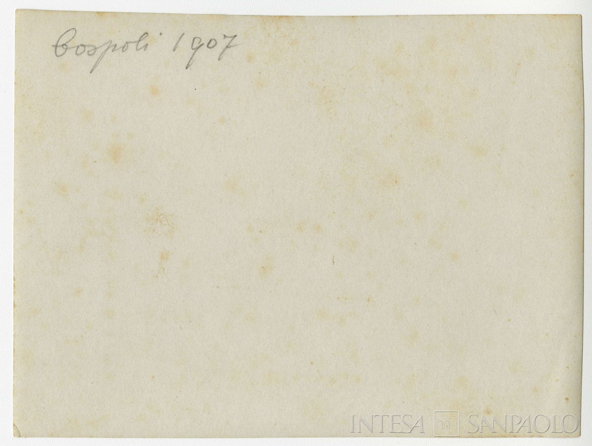 Casa Baker a Ayaz Pasha, Pera, prima abitazione della famiglia Nogara a Costantinopoli, 1907 circa (Bernardino Nogara), verso