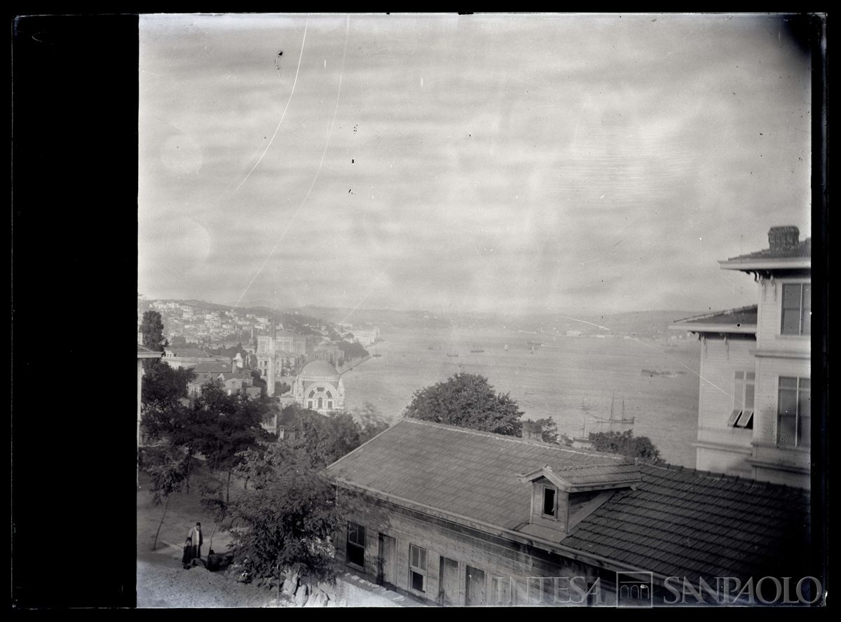 Bosforo visto da casa Nogara, 1908 - 1914 (fotografo sconosciuto)