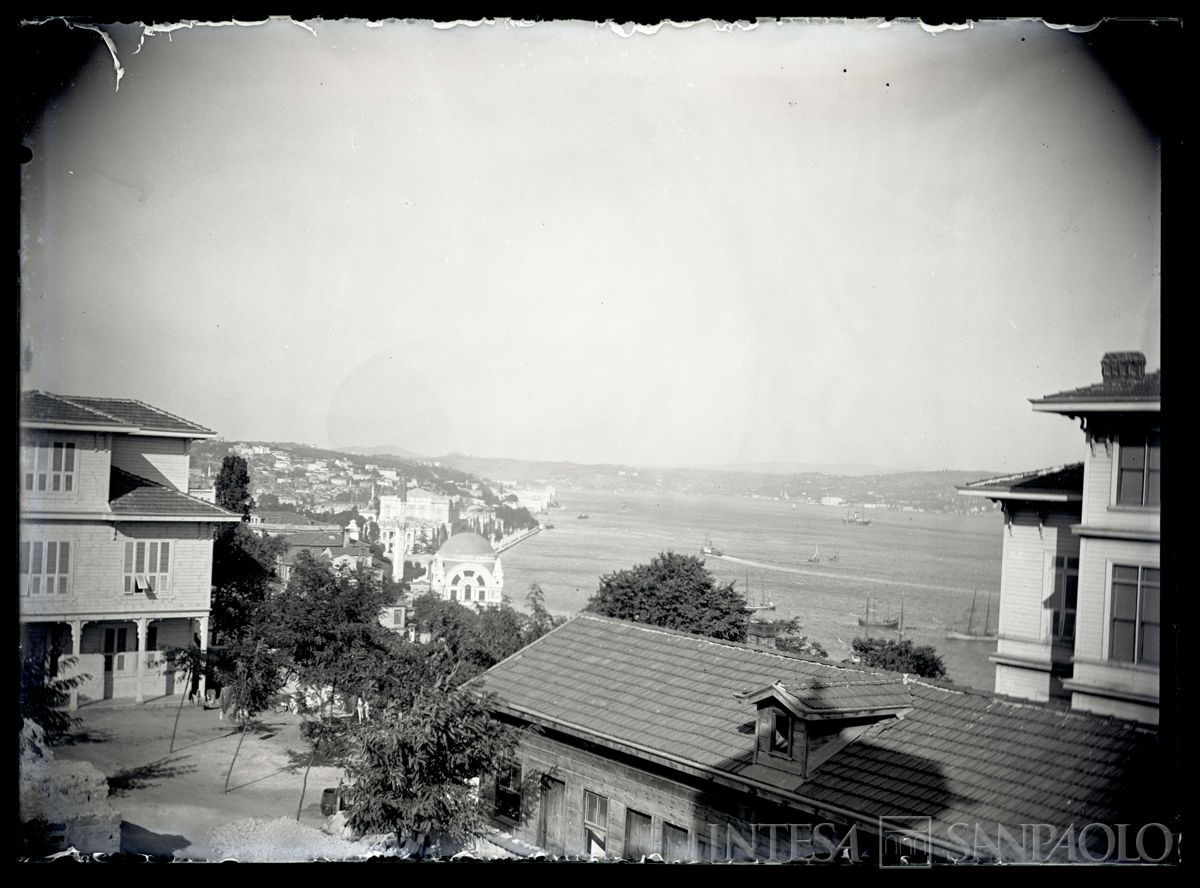 Bosforo visto da casa Nogara, 1908 - 1914 (fotografo sconosciuto)