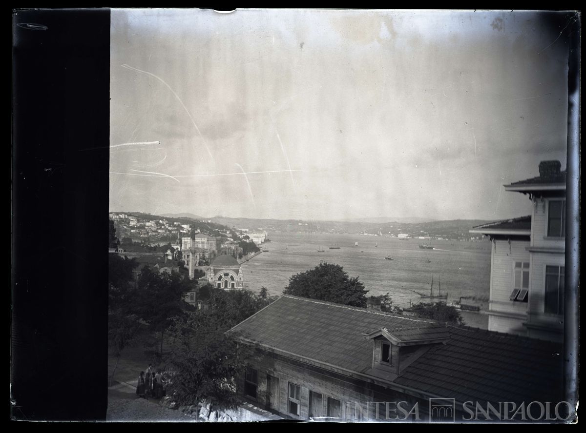 Bosforo visto da casa Nogara, 1908 - 1914 (fotografo sconosciuto)