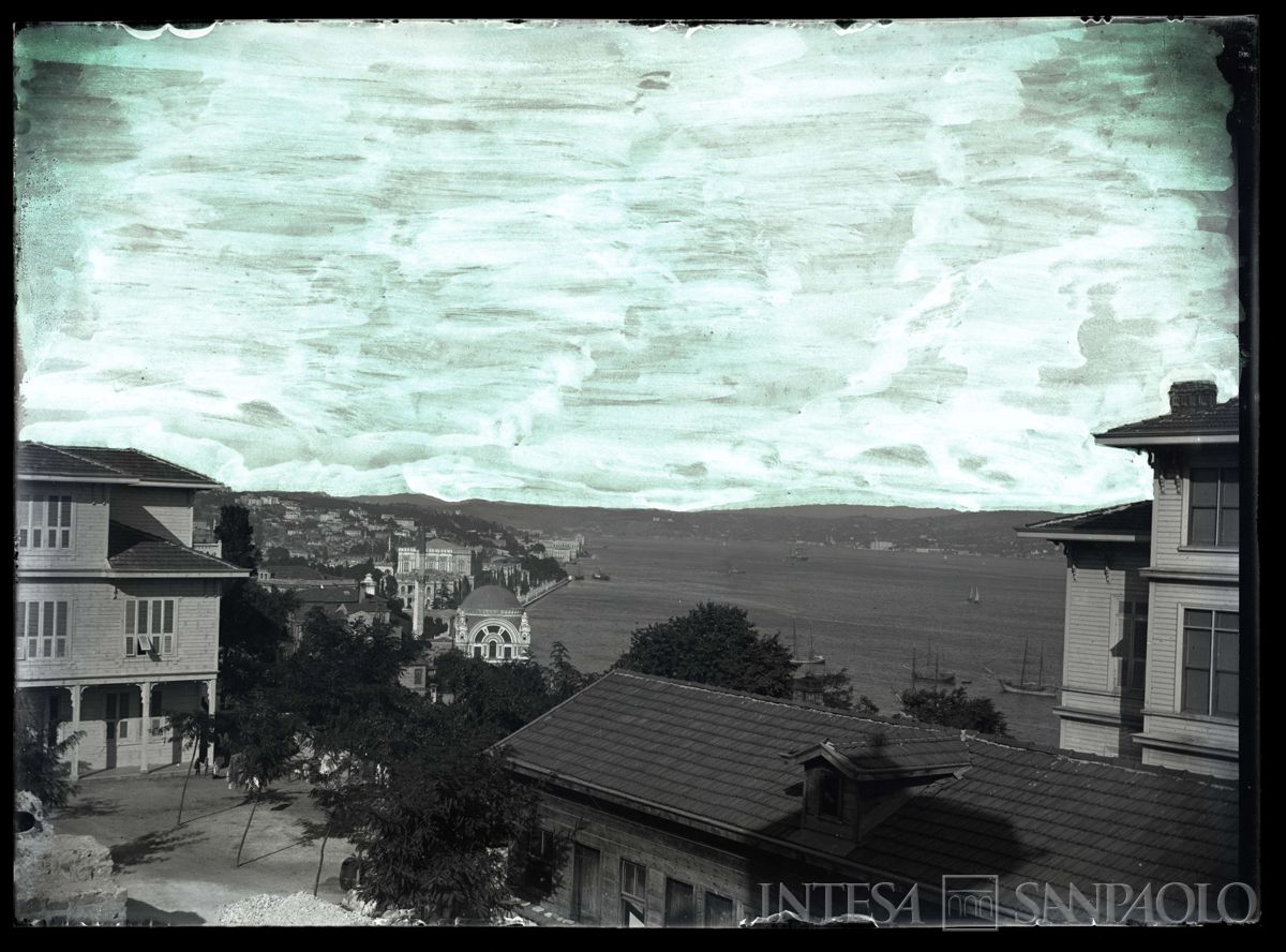 Bosforo visto da casa Nogara, 1908 - 1914 (fotografo sconosciuto)