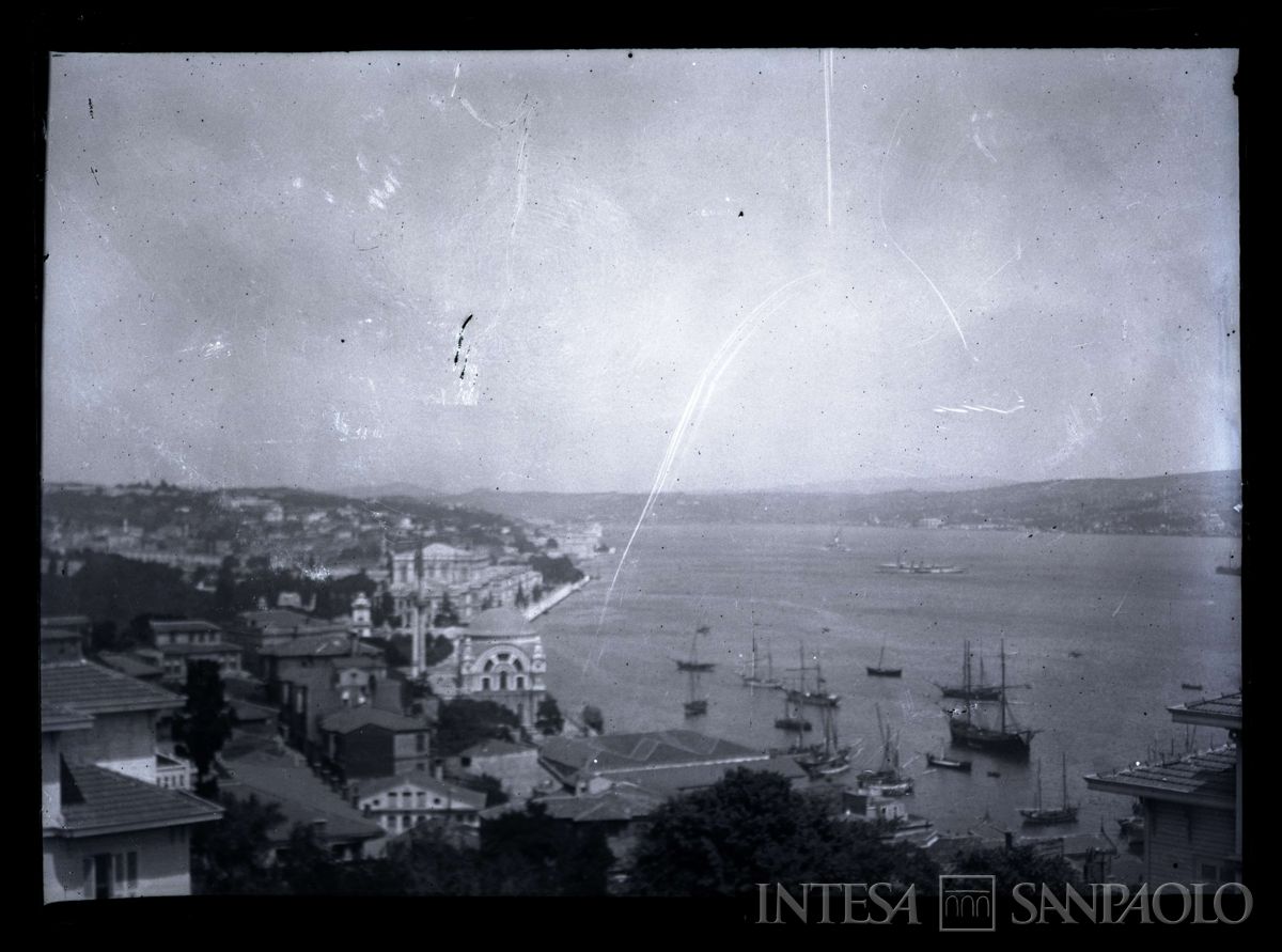 Bosforo visto da casa Nogara, 1908 - 1914 (fotografo sconosciuto)