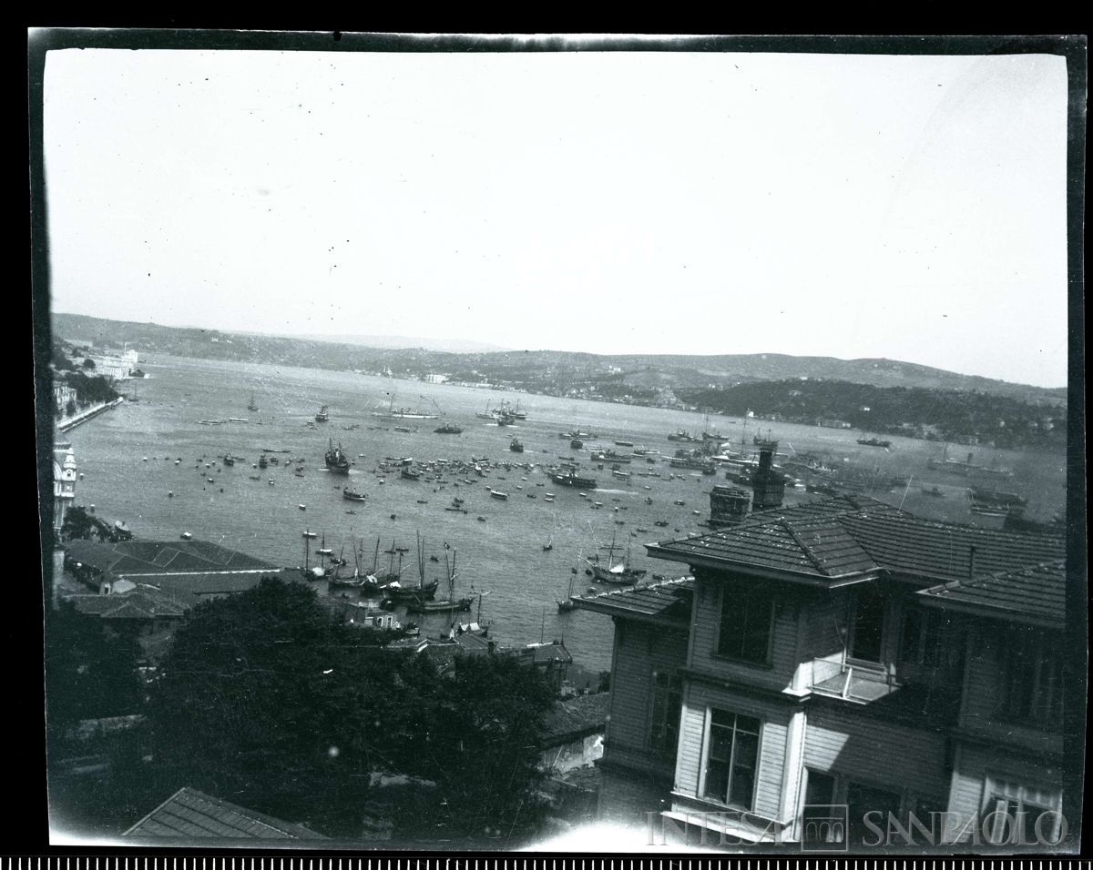 Bosforo visto da casa Nogara, 1908 - 1914 (fotografo sconosciuto)