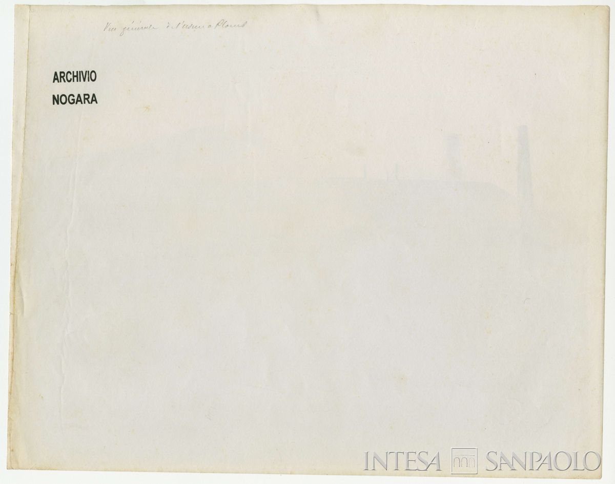 Zonguldak, fabbrica di piombo, 1904-1914 (fotografo sconosciuto), verso