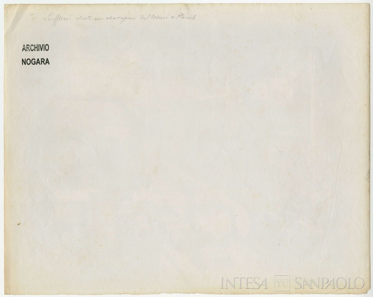 Zonguldak, interno della fabbrica di piombo, 1904-1914 (fotografo sconosciuto), verso