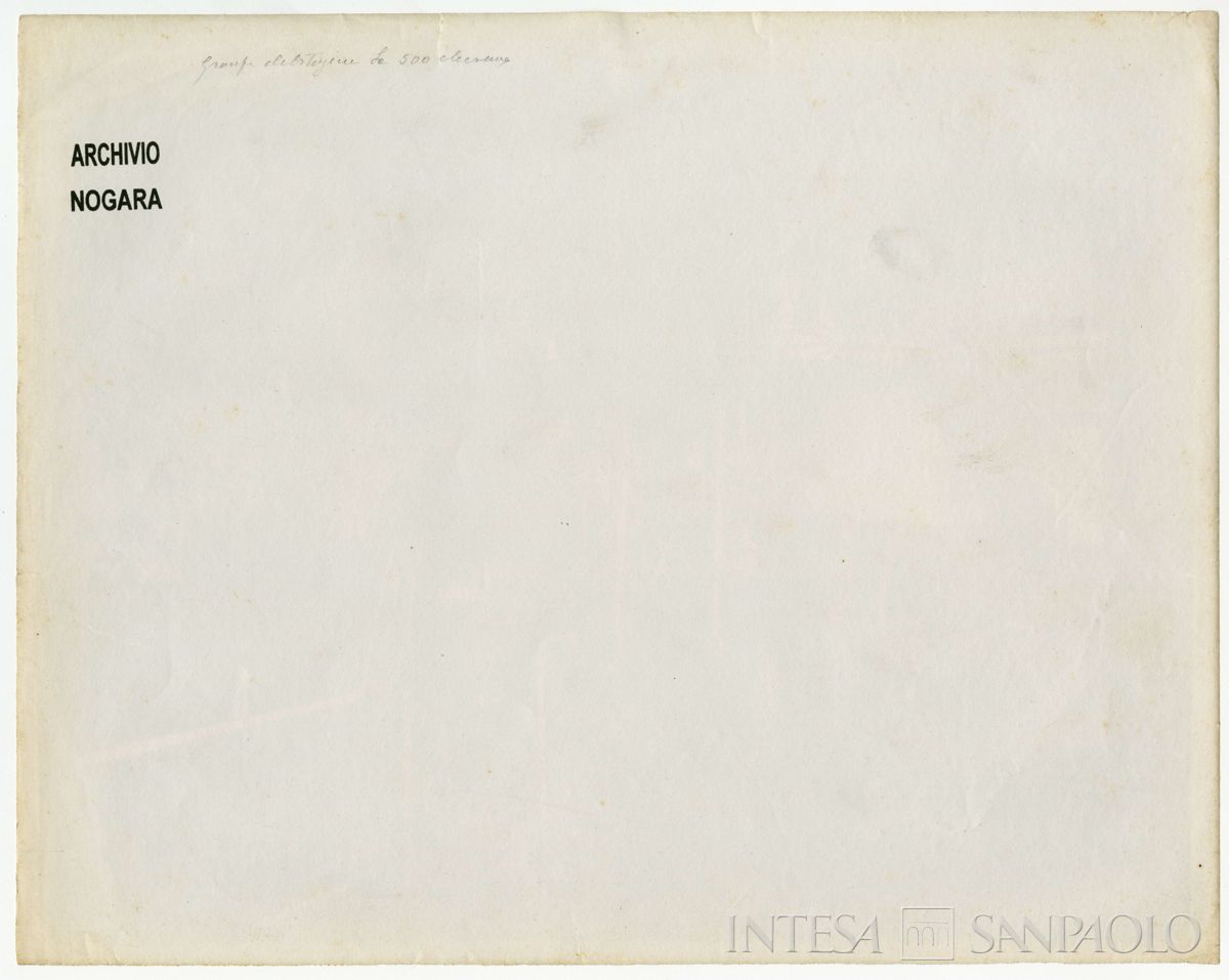 Bacino di Eraclea, Zonguldak, gruppo elettrogeno, 1904 - 1914 (fotografo sconosciuto), verso