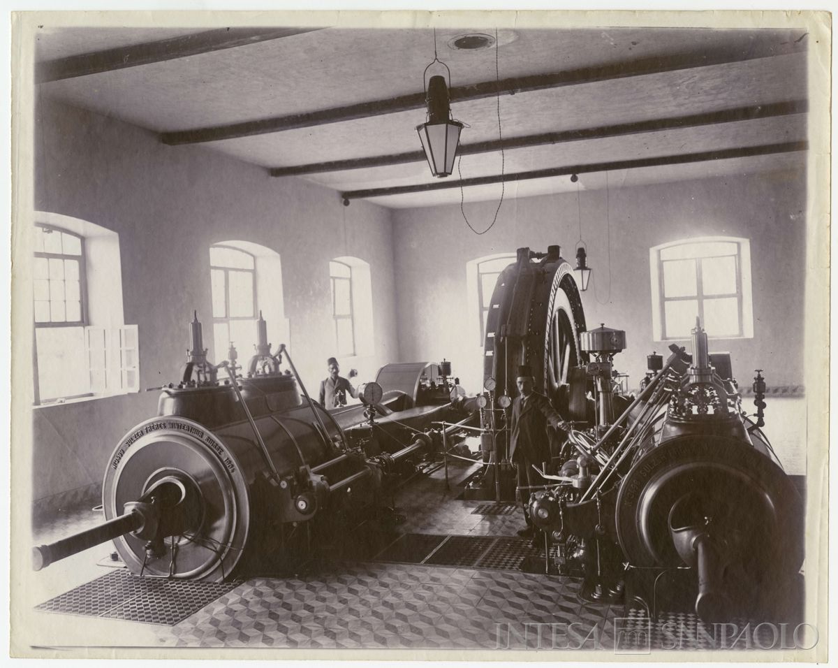 Bacino di Eraclea, Zonguldak, gruppo elettrogeno, 1904 - 1914 (fotografo sconosciuto)