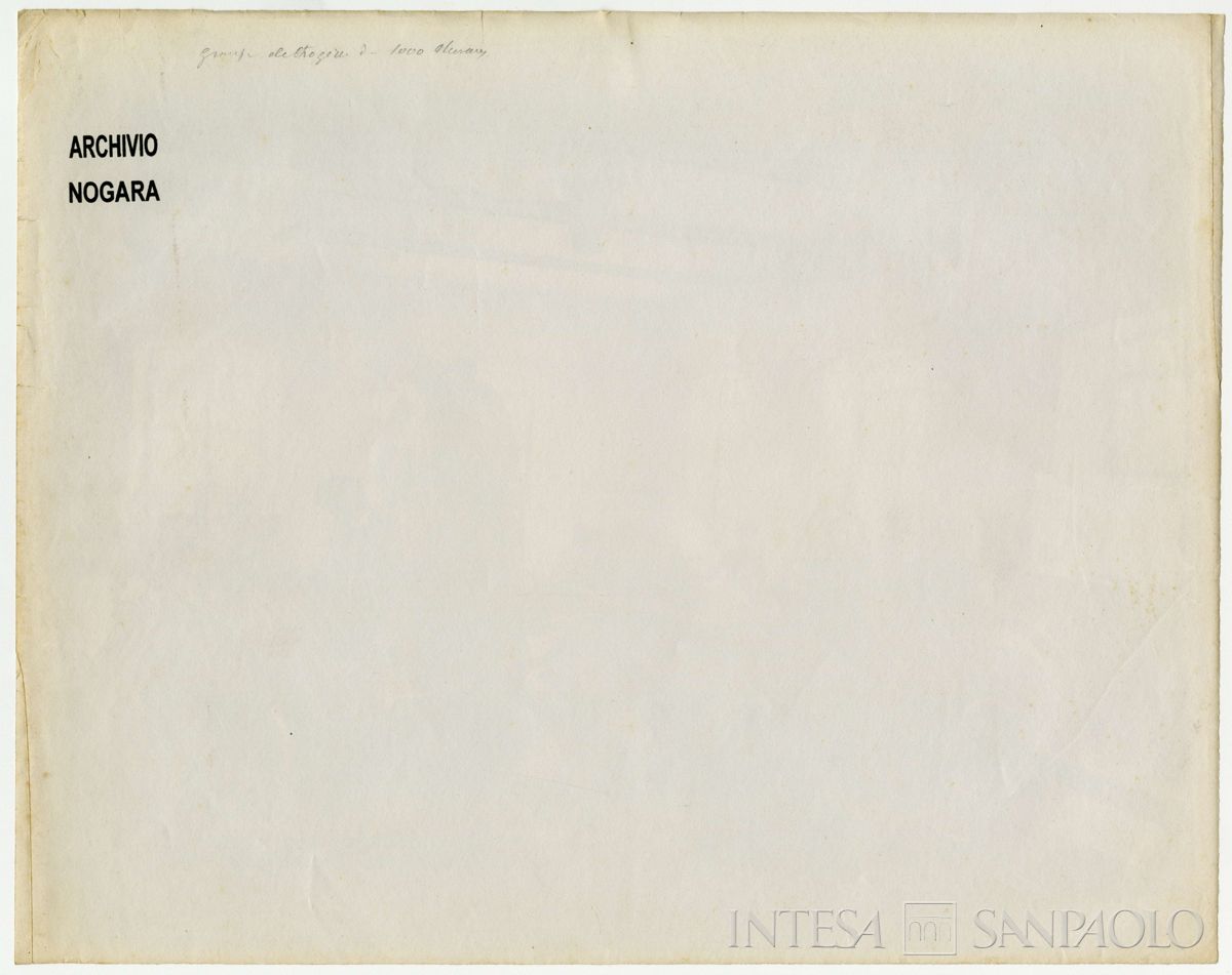 Bacino di Eraclea, Zonguldak, gruppo elettrogeno, 1904 - 1914 (fotografo sconosciuto), verso