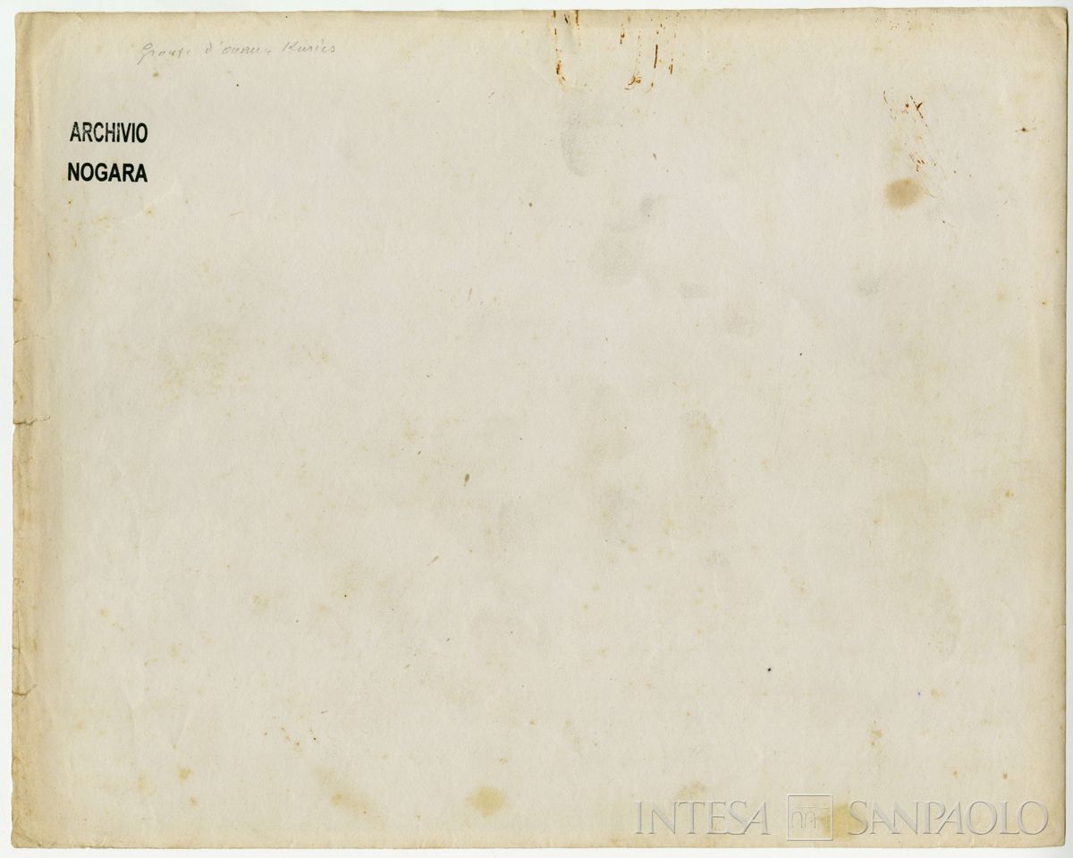 Zonguldak, gruppo di operai curdi in posa, 1904 - 1914 (fotografo sconosciuto), verso