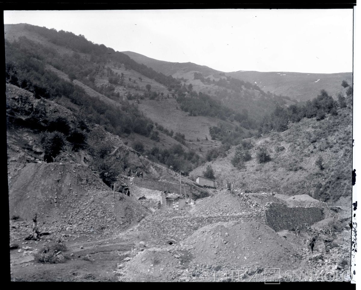 Realizzazione della strada per la miniera di Mossoul, 1903-1907 (Bernardino Nogara)