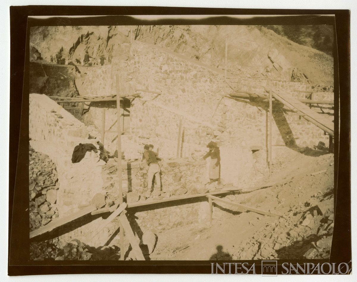 Realizzazione della strada per la miniera di Mossoul, 1903-1907 (Bernardino Nogara)