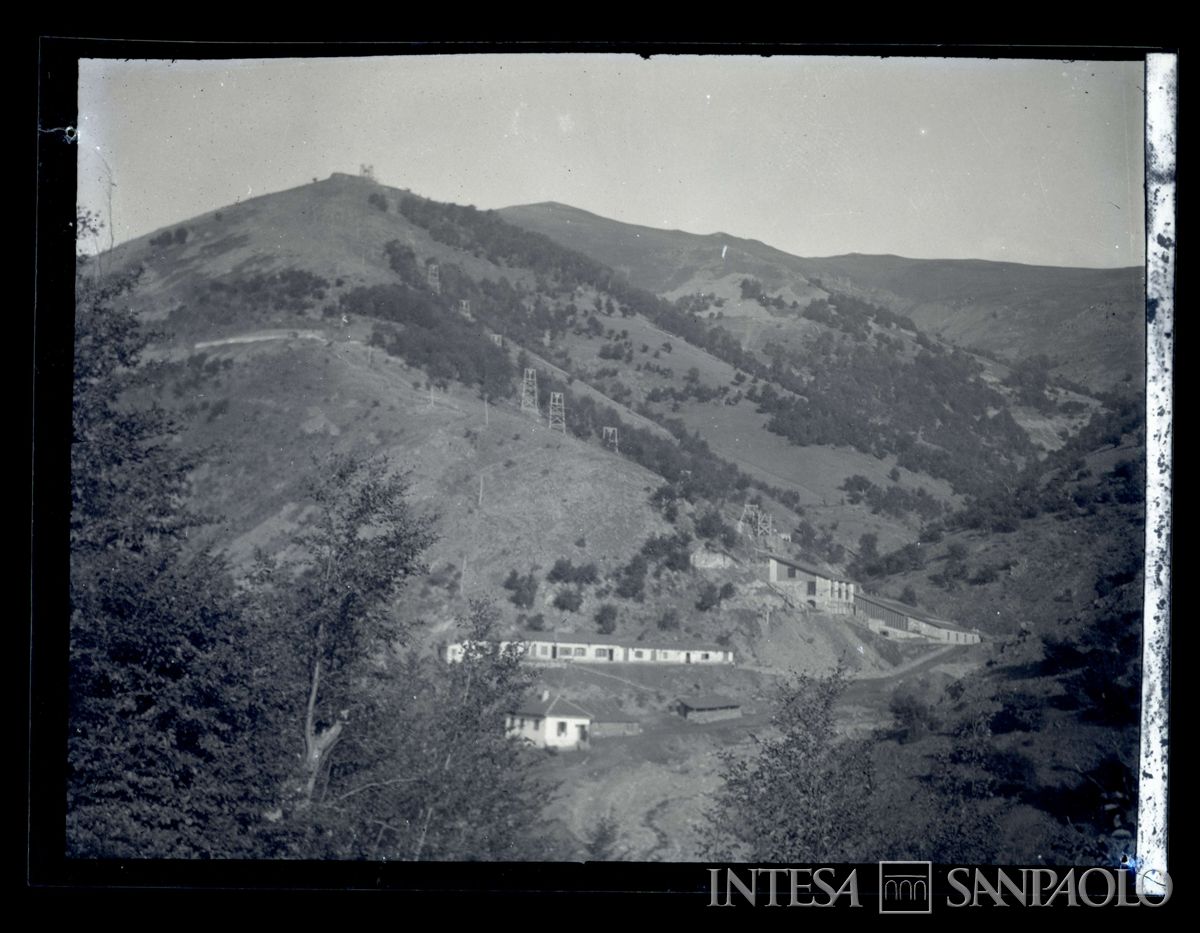 Impianto di una miniera in Bulgaria dopo l'ampliamento, 1903-1907 (Bernardino Nogara)