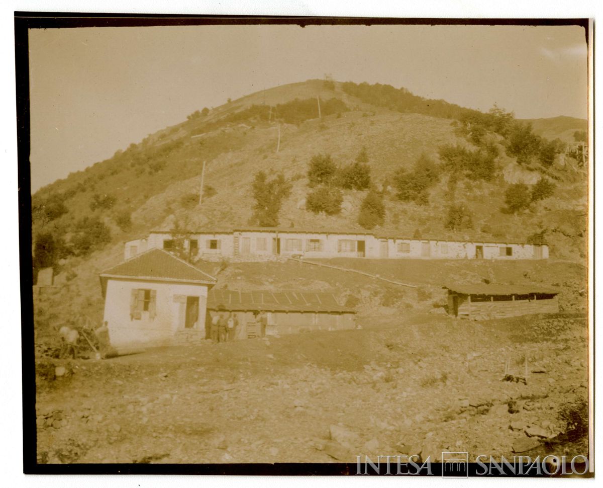 Impianto di una miniera in Bulgaria dopo l'ampliamento, 1903-1907 (Bernardino Nogara)