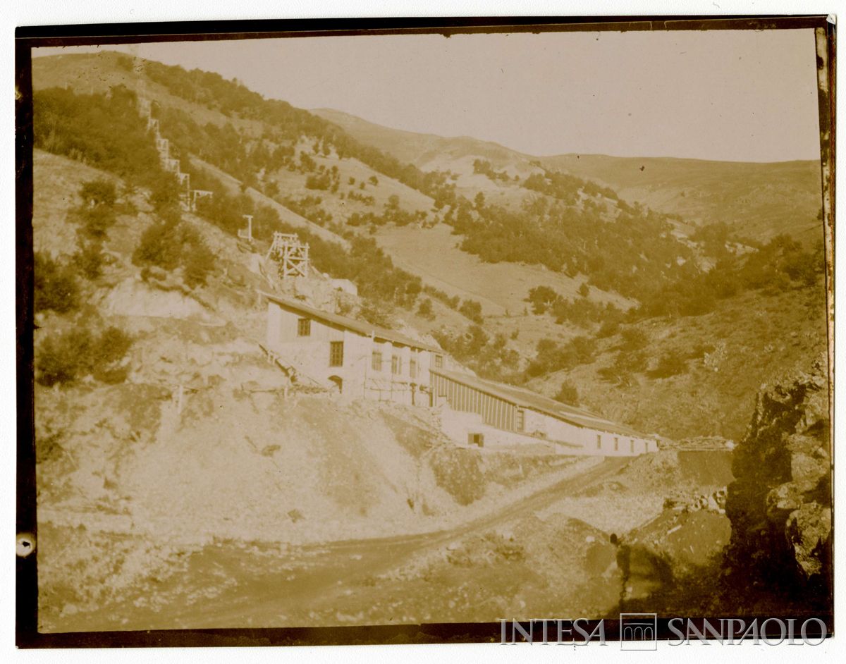 Impianto di una miniera in Bulgaria dopo l'ampliamento, 1903-1907 (Bernardino Nogara)