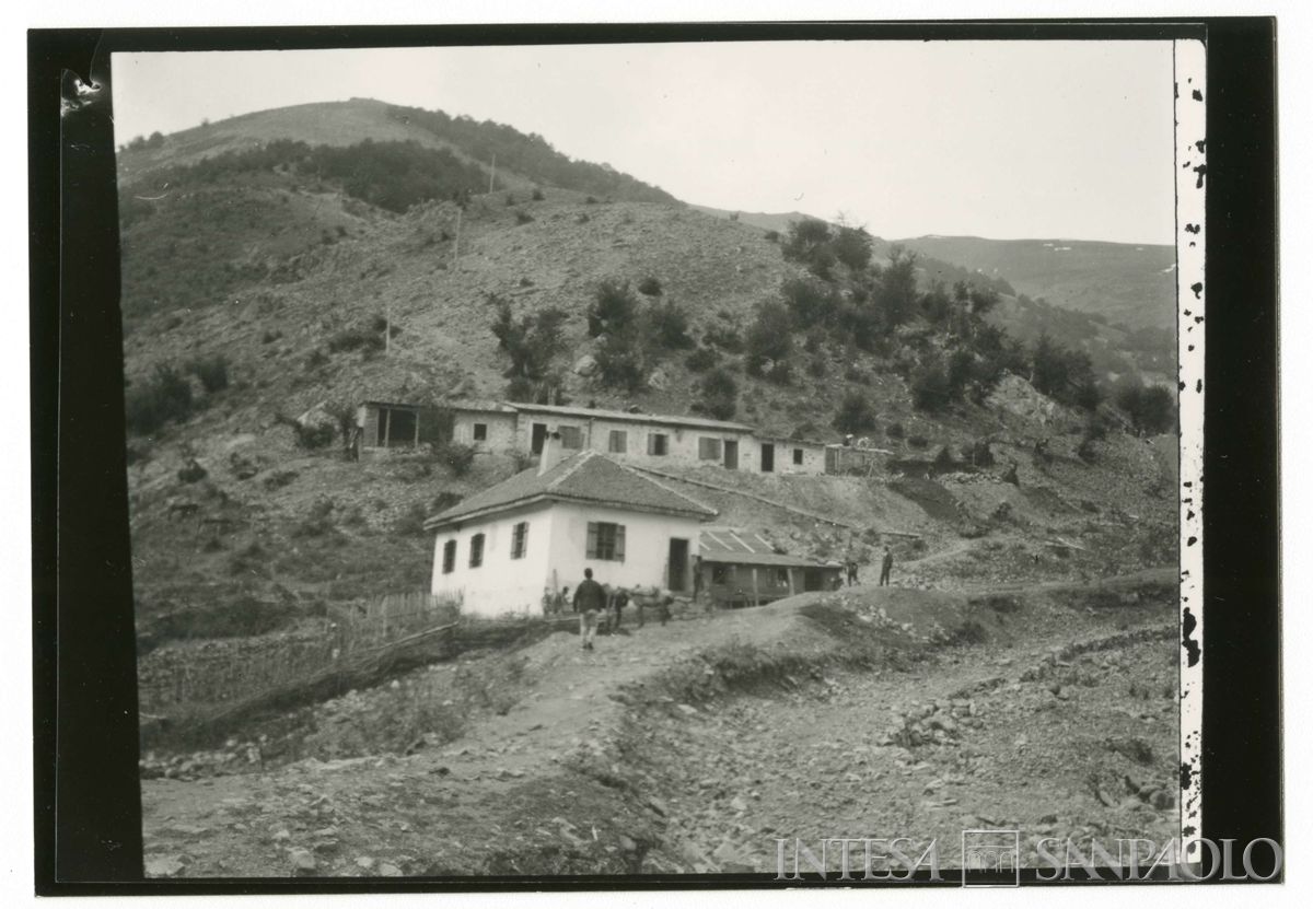 Impianto di una miniera in Bulgaria durante l'ampliamento, 1903-1907 (Bernardino Nogara)